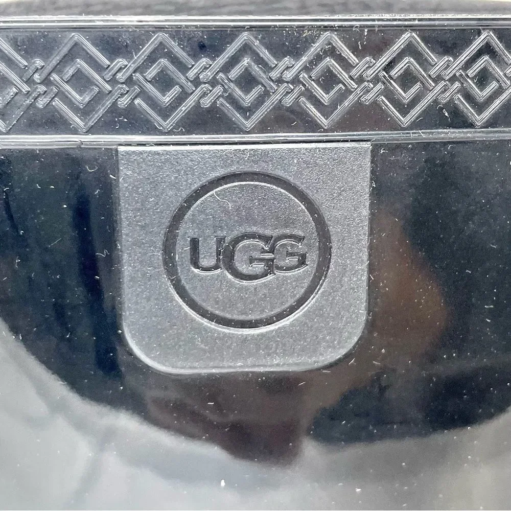 Ugg Rain Boot Black Shiny Size 2
